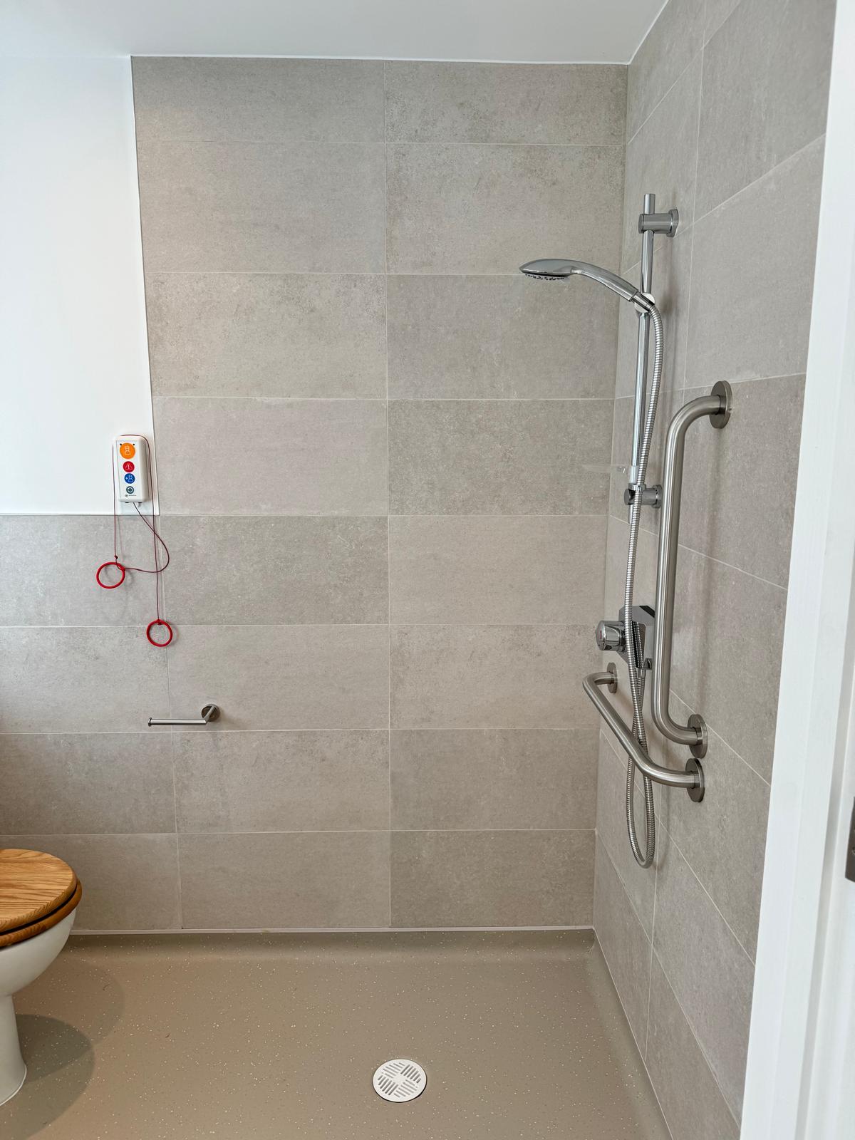 Belmont Healthcare reception lounge refurbishment