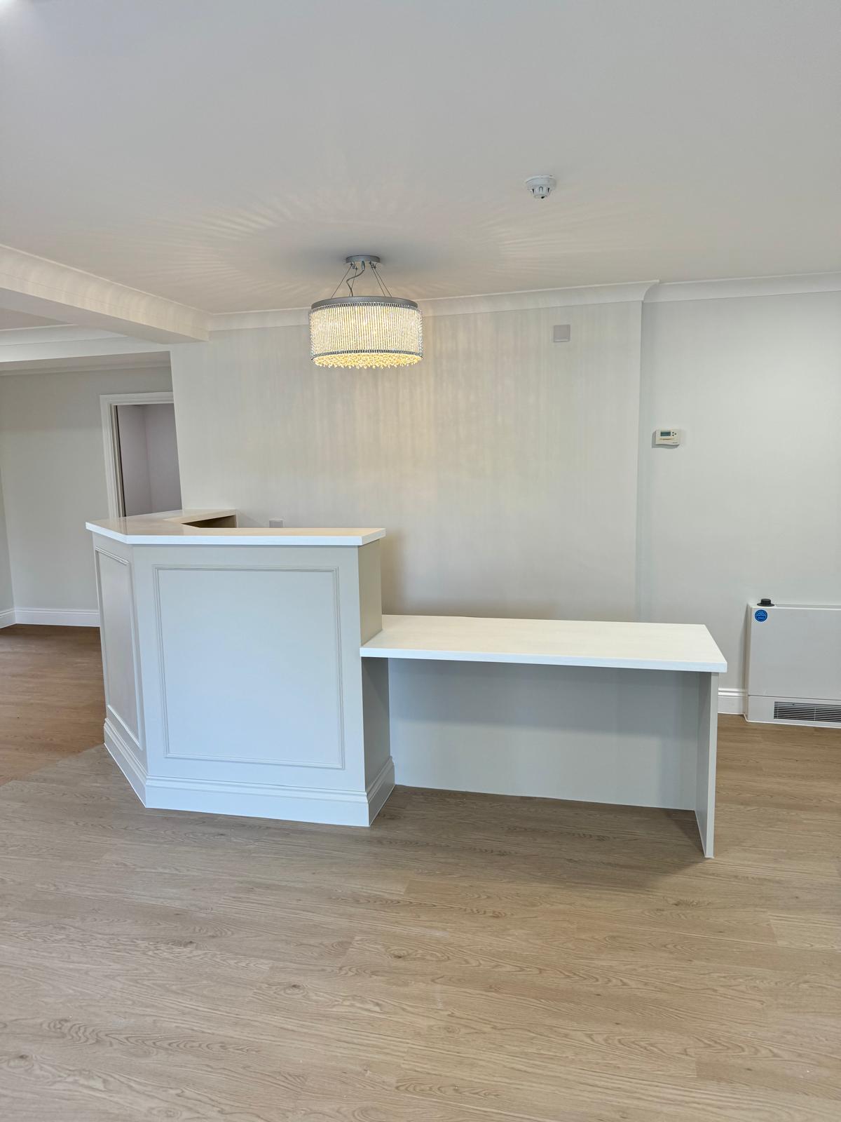 Accessible wet room refurbishment at Belmont Healthcare