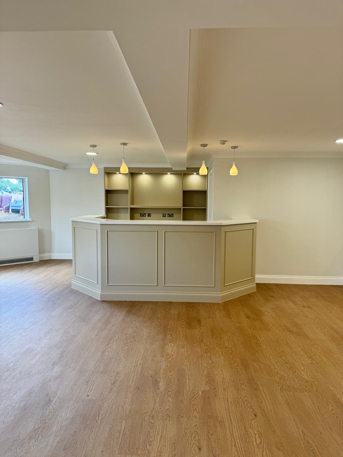 Belmont Healthcare hair and beauty salon upgrade