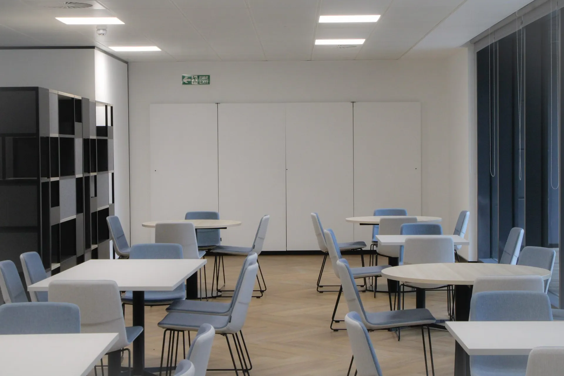 Azets Edinburgh Herringbone Flooring & Breakout Area