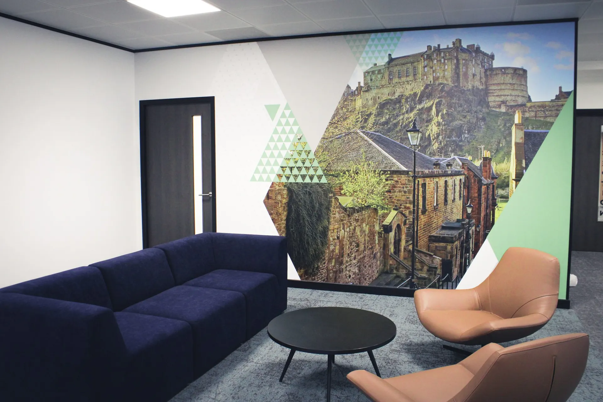 Azets Edinburgh Completed Office Interior