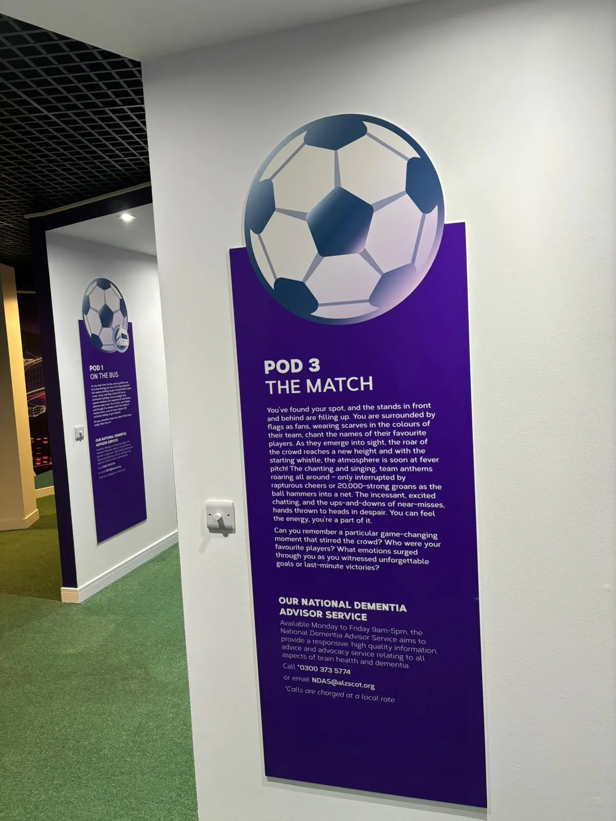 Pod 3 - The Match graphic display