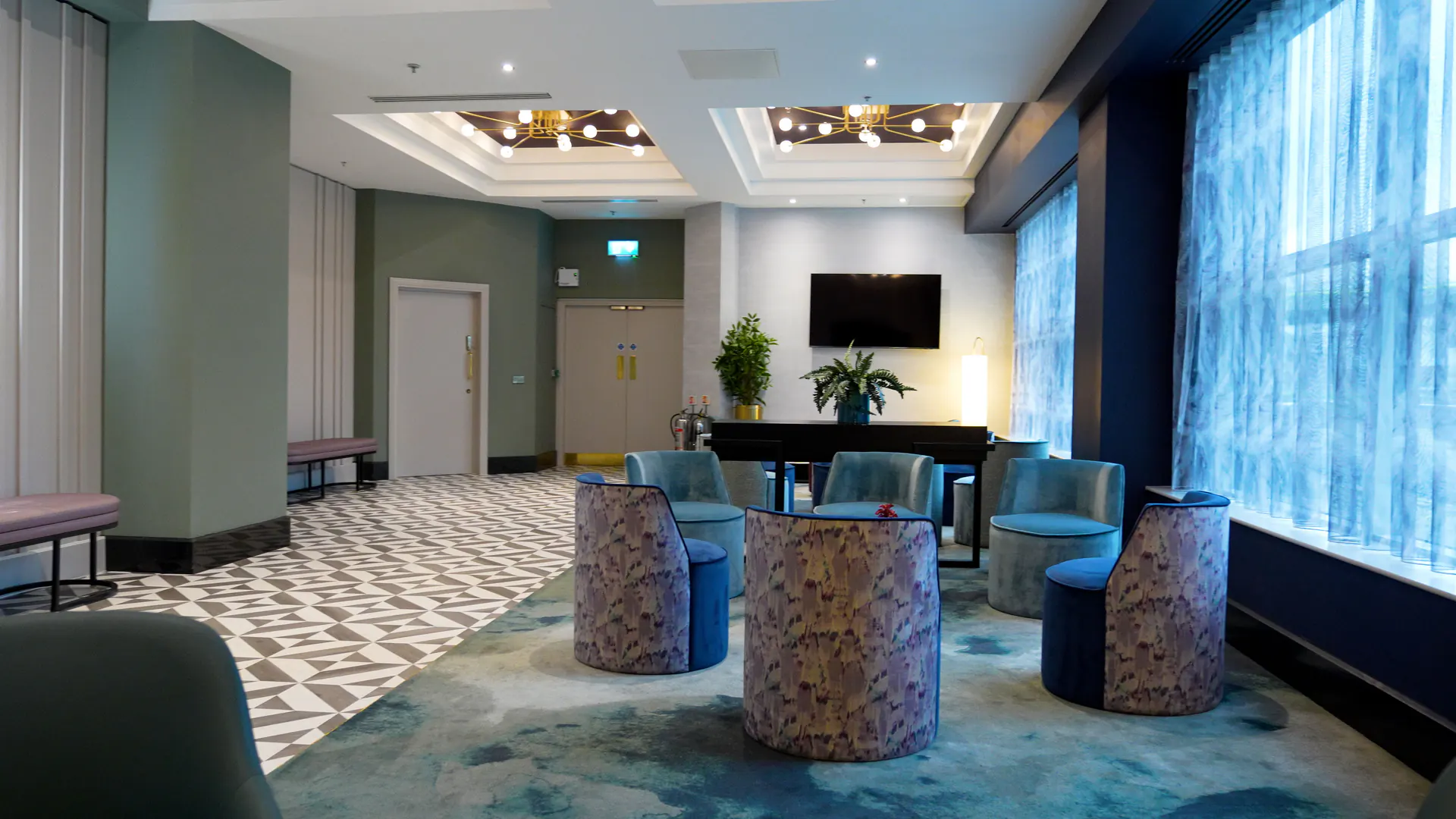 Hilton Glasgow VIP Lounge Seating Area