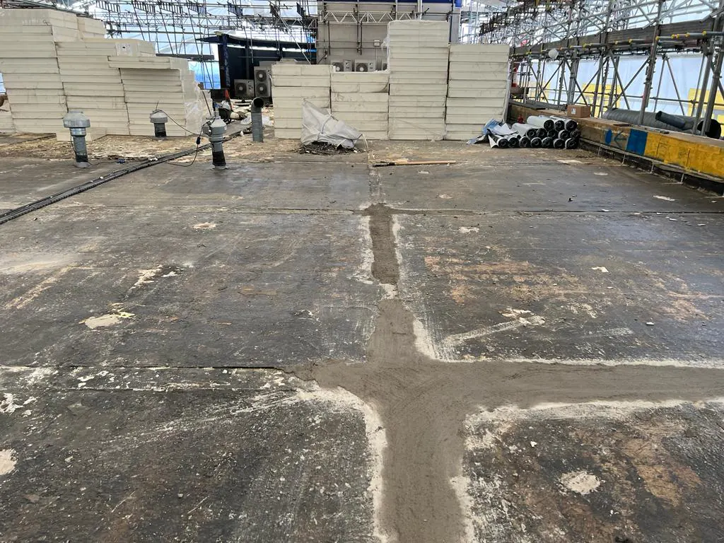 Holiday Inn Express roof works overview