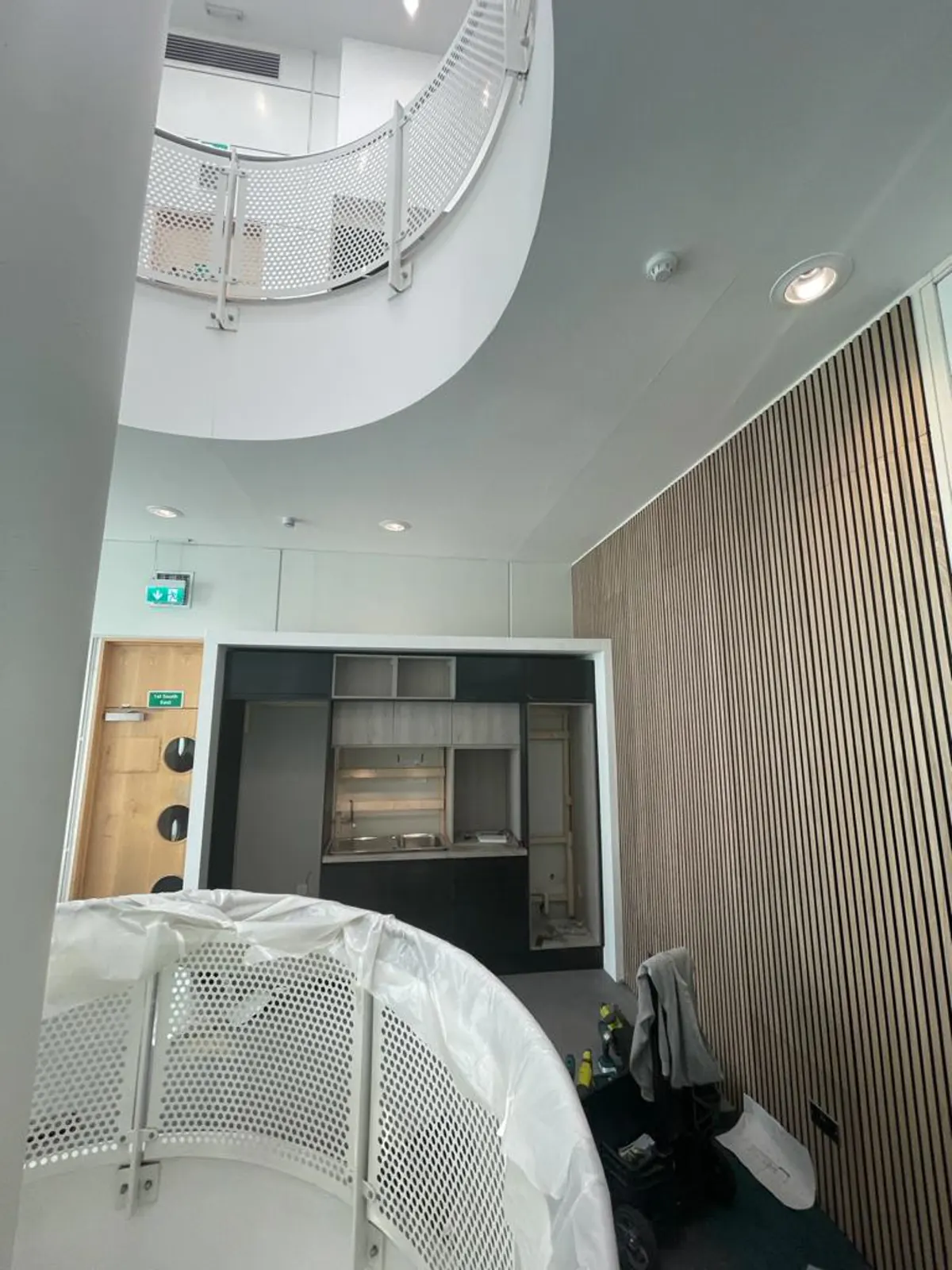 Branded Feature Wall & Corridor