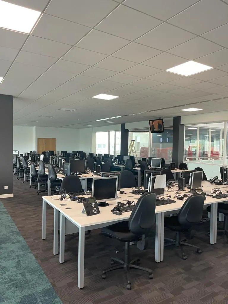 Webhelp Sheffield Completed Open Office Space