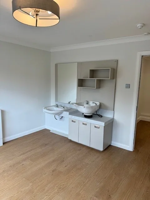 Wombwell Care Home Salon Backwash Unit